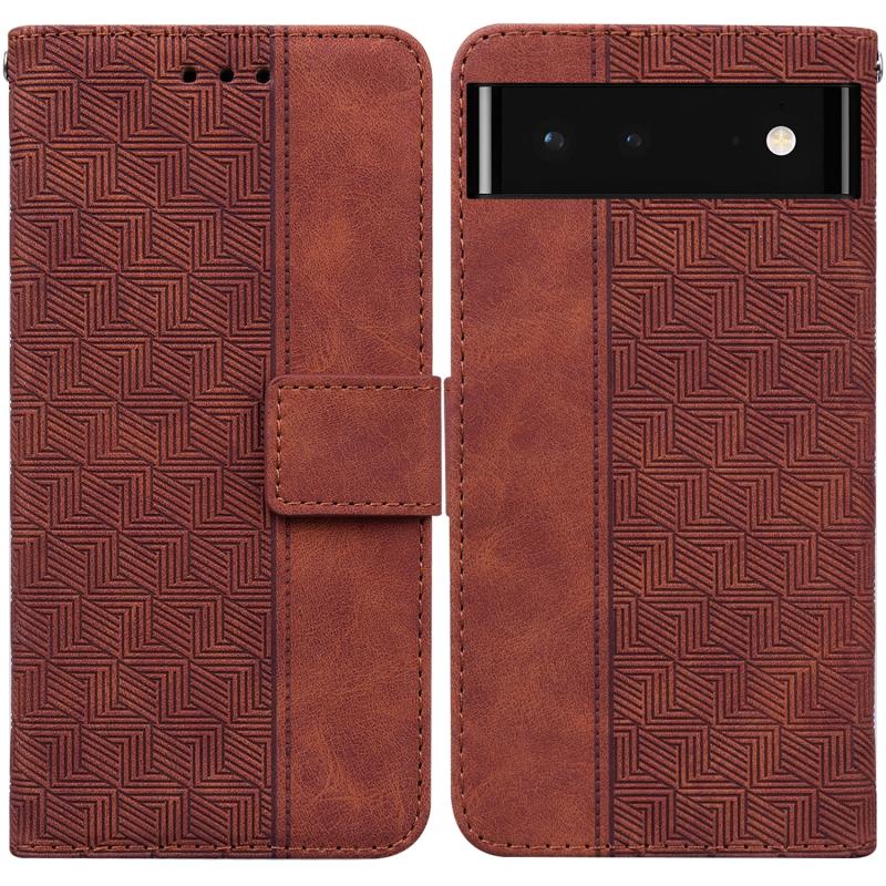Compatible With Samsung Galaxy A04s Case Retro Embossed Premium Pu Leather  Cover With Long Lanyard